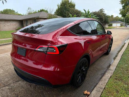 Red Multi-Coat 2021 Tesla Model Y Long Range Dual Motor All-Wheel Drive
