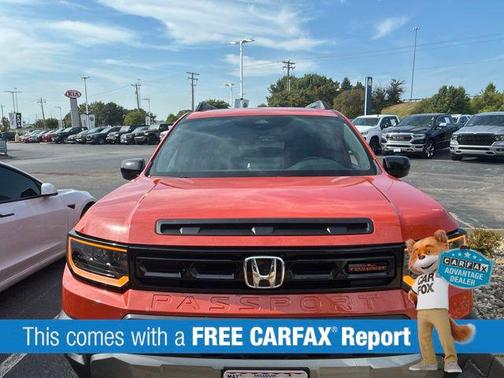 Sunset Orange 2026 Honda Passport AWD TrailSport Elite