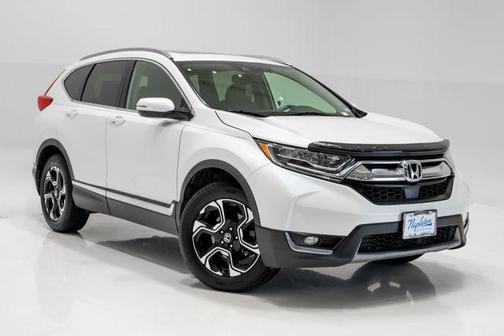 White Diamond Pearl 2017 Honda CR-V Touring