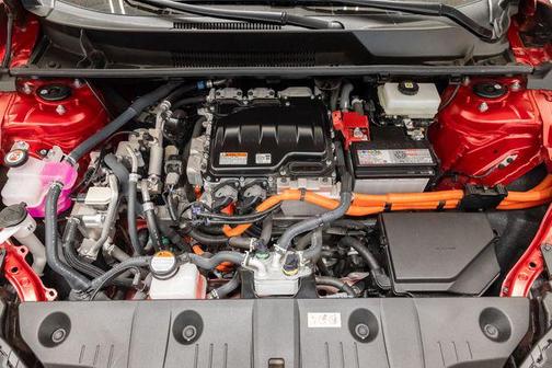 Supersonic Red 2024 Toyota bZ4X XLE