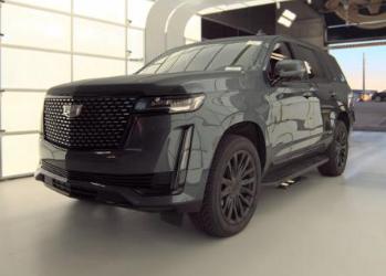 Shadow Metallic 2021 Cadillac Escalade Premium Luxury