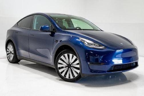 Deep Blue Metallic 2022 Tesla Model Y Long Range Dual Motor All-Wheel Drive
