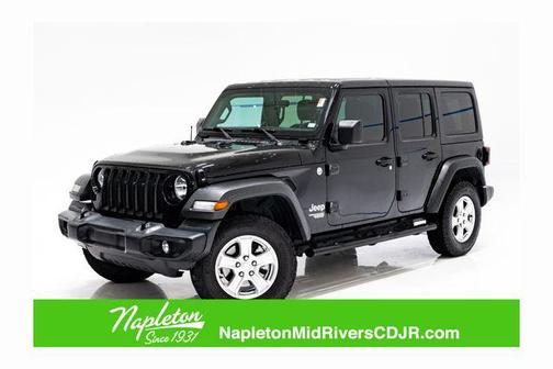 Black Clearcoat 2021 Jeep Wrangler Unlimited Sport