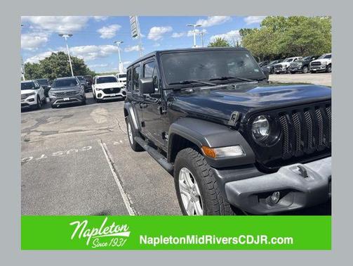 Black Clearcoat 2021 Jeep Wrangler Unlimited Sport