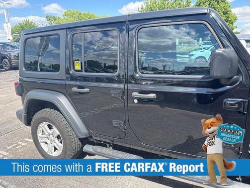 Black Clearcoat 2021 Jeep Wrangler Unlimited Sport