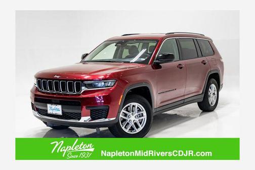 Velvet Red Pearlcoat 2023 Jeep Grand Cherokee L Laredo