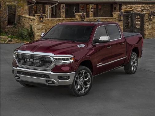 Ivory White Tri-Coat Pearlcoat 2020 RAM 1500 Limited
