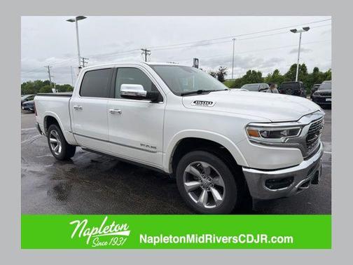 Ivory White Tri-Coat Pearlcoat 2020 RAM 1500 Limited