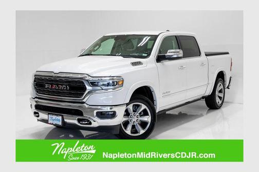 Ivory White Tri-Coat Pearlcoat 2020 RAM 1500 Limited