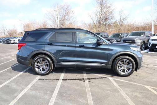 Stone Blue Metallic 2023 Ford Explorer XLT