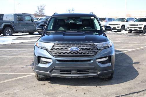 Stone Blue Metallic 2023 Ford Explorer XLT