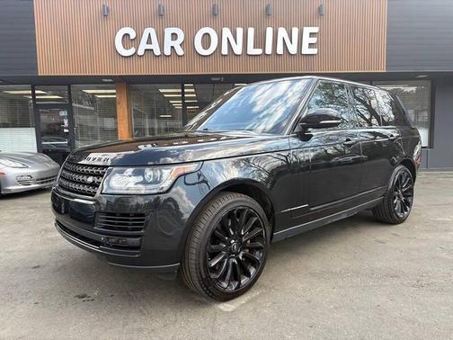 Black 2014 Land Rover Range Rover 5.0L Supercharged