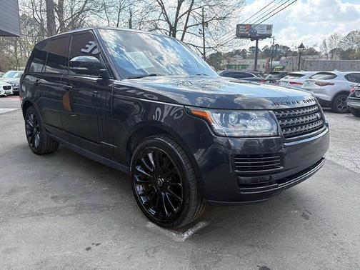 Black 2014 Land Rover Range Rover 5.0L Supercharged