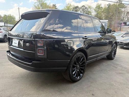 Black 2014 Land Rover Range Rover 5.0L Supercharged