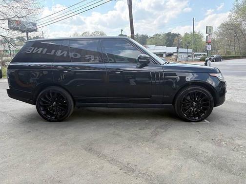 Black 2014 Land Rover Range Rover 5.0L Supercharged
