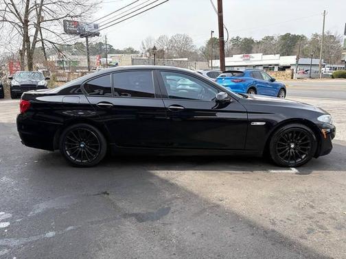 Black 2011 BMW 550 550i 4dr Sedan