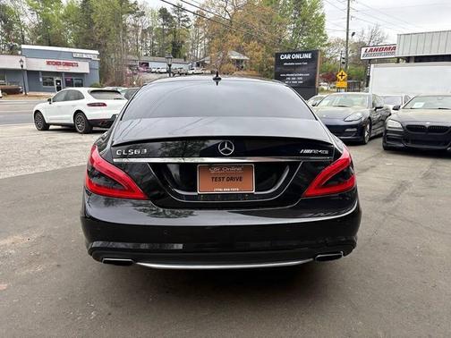 Black 2014 Mercedes-Benz CLS-Class 4MATIC