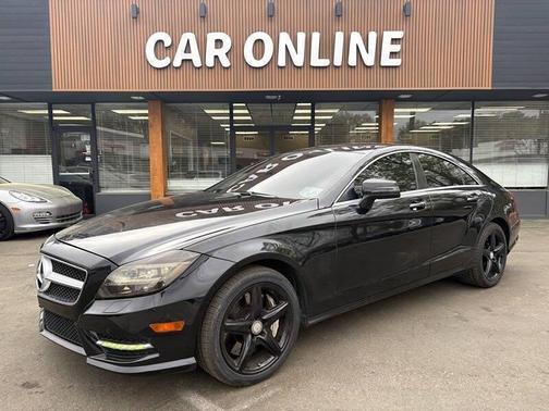 Black 2014 Mercedes-Benz CLS-Class 4MATIC