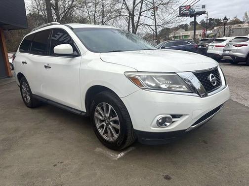 Moonlight White 2013 Nissan Pathfinder SV