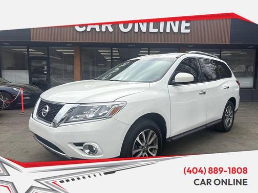 Moonlight White 2013 Nissan Pathfinder SV
