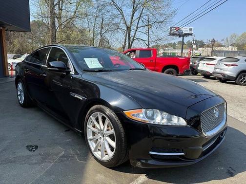 Black 2013 Jaguar XJ Base