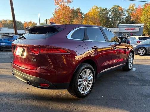 Red 2017 Jaguar F-PACE 35t Prestige
