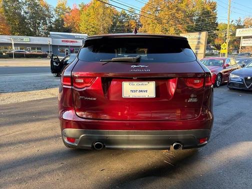 Red 2017 Jaguar F-PACE 35t Prestige