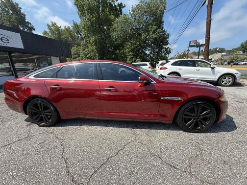 Burgundy 2011 Jaguar XJ L