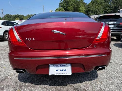 Burgundy 2011 Jaguar XJ L