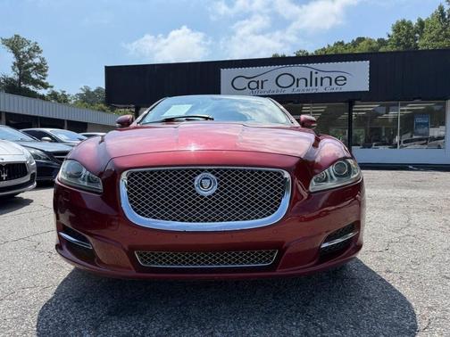 Burgundy 2011 Jaguar XJ L