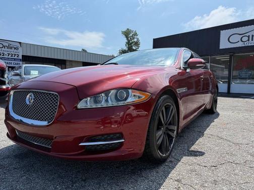Burgundy 2011 Jaguar XJ L
