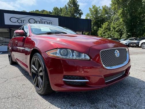 Burgundy 2011 Jaguar XJ L