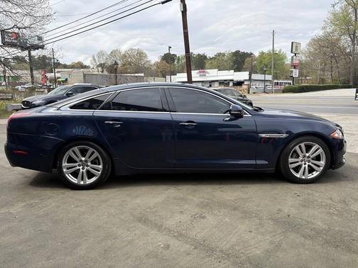 Blue 2011 Jaguar XJ Base