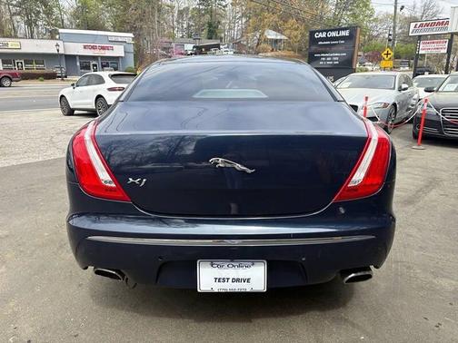 Blue 2011 Jaguar XJ Base