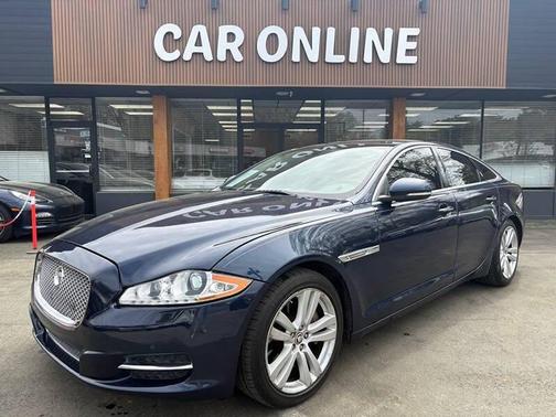 Blue 2011 Jaguar XJ Base