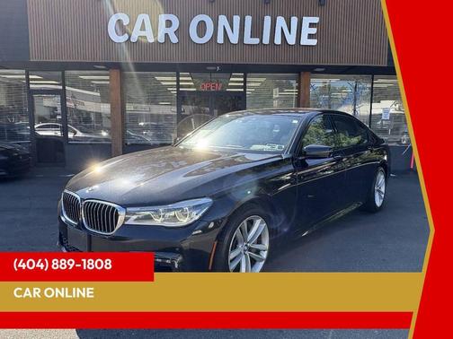 Azurite Black Metallic 2017 BMW 750 i xDrive