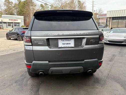 Gray 2016 Land Rover Range Rover Sport Supercharged SE