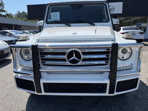 White 2016 Mercedes-Benz G-Class 4MATIC