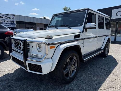 White 2016 Mercedes-Benz G-Class 4MATIC