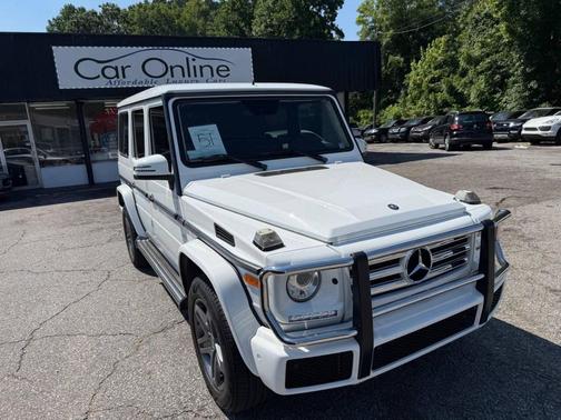White 2016 Mercedes-Benz G-Class 4MATIC