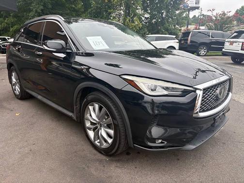Black Obsidian 2019 INFINITI QX50 Luxe