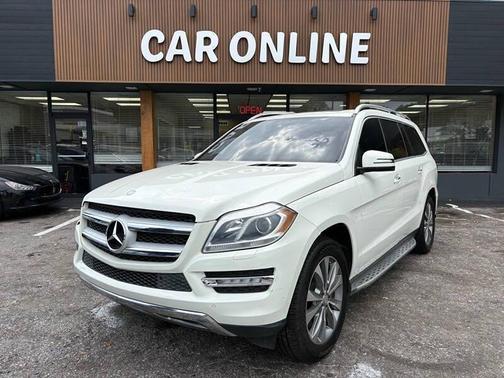 Arctic White 2013 Mercedes-Benz GL-Class 4MATIC