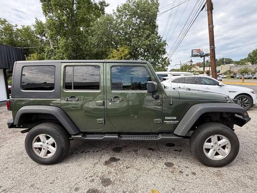 Jeep Green Metallic Clearcoat 2007 Jeep Wrangler Unlimited X