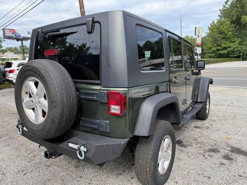 Jeep Green Metallic Clearcoat 2007 Jeep Wrangler Unlimited X