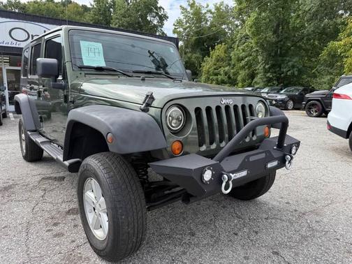 Jeep Green Metallic Clearcoat 2007 Jeep Wrangler Unlimited X