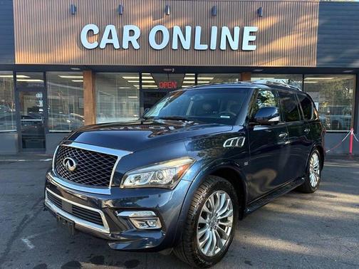 Hermosa Blue 2016 INFINITI QX80 Base