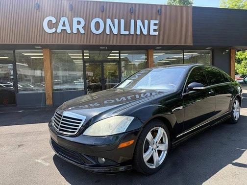 Black 2008 Mercedes-Benz S-Class S 550 4dr Sedan