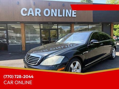 Black 2008 Mercedes-Benz S-Class S 550 4dr Sedan