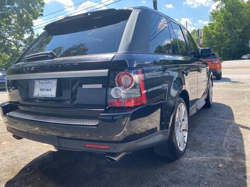 Santorini Black Metallic 2012 Land Rover Range Rover Sport Supercharged