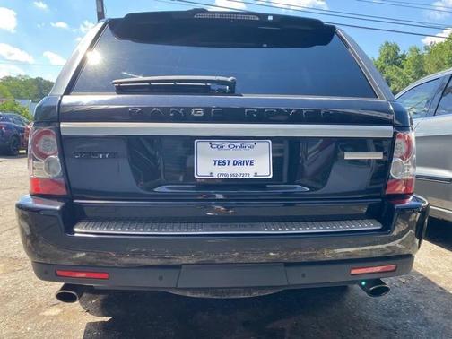 Santorini Black Metallic 2012 Land Rover Range Rover Sport Supercharged